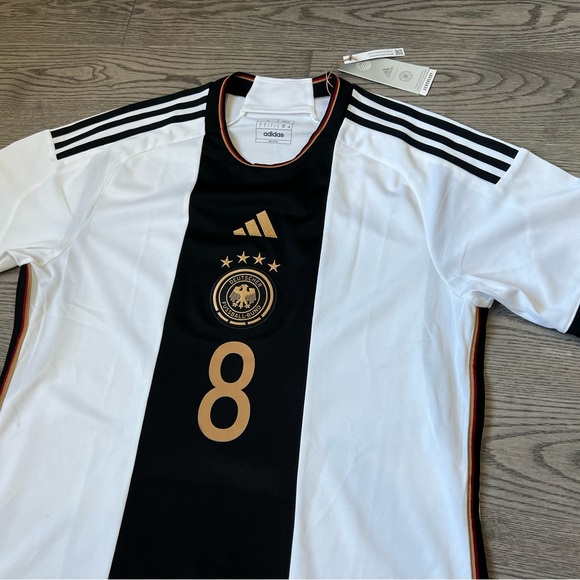 Germany Home Aeroready Jersey 2022 Goretzka #8 BNWT - Picture 3 of 7